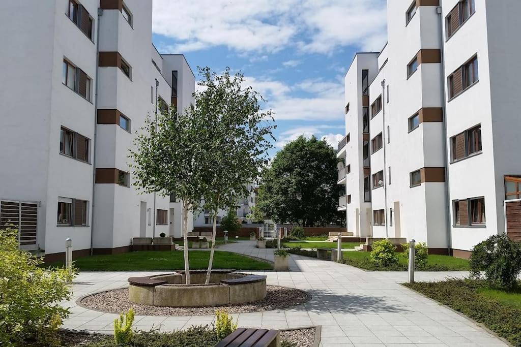 Mercury Two-Bedroom Apartment & Parking Свиноуйсьце Номер фото